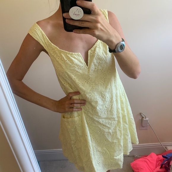 Yellow Sunshine Altar’d State Dress - Picture 7 of 12